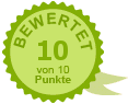 Mike Knochenmuß wurde 1 mal bewertet mit 10 von 10 Punkten