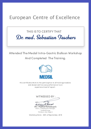 Dr. Teschers Medsil Intra-Gastric Ballon Workshop